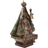 La Virgen del Carmen - Pottery & Ceramics - Mexican Folk Art Clay - Cactus Fine Art