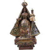 La Virgen del Carmen - Pottery & Ceramics - Mexican Folk Art Clay - Cactus Fine Art