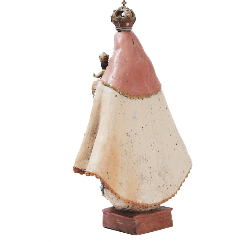 Nuestra Señora del Carmen - Pottery & Ceramics - Mexican Folk Art Clay - Cactus Fine Art