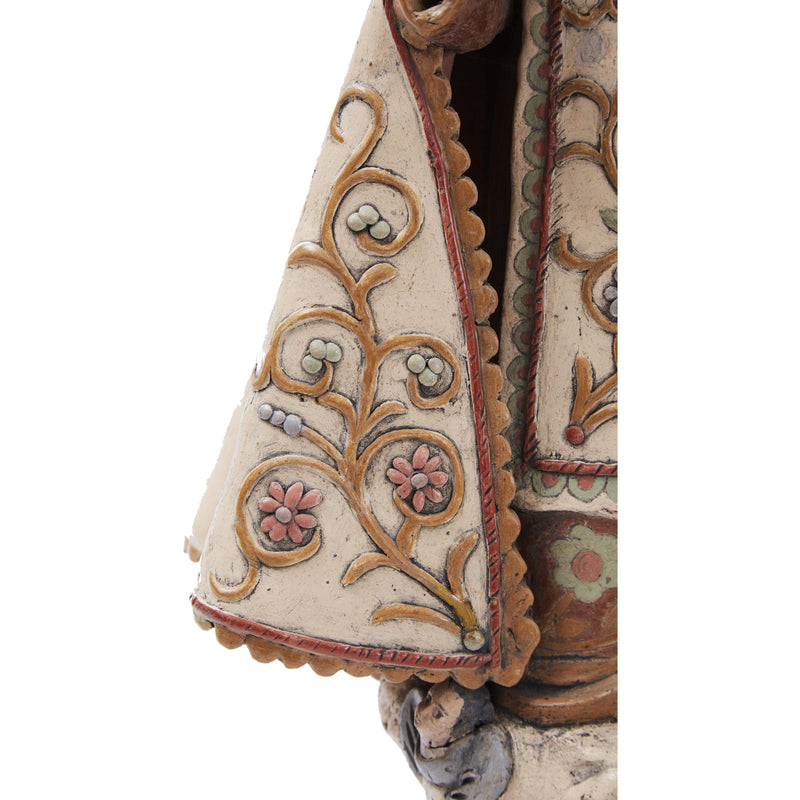 Nuestra Señora del Carmen - Pottery & Ceramics - Mexican Folk Art Clay - Cactus Fine Art