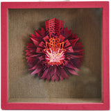 Pequeño Delirio Rosa III - Paper & Cartoon - Mexican Folk Art - Cactus Fine Art