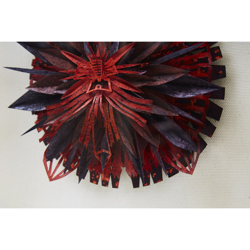 Escudo de Sangre IV - Paper & Cartoon - Mexican Folk Art - Cactus Fine Art