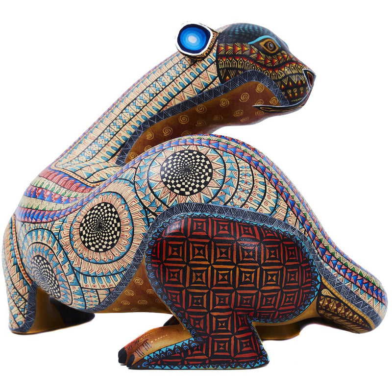 Nutria - Wood Otter - Mexican Folk Art | Cactus Fine Art