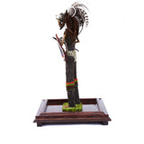 Emperador Ahuizotl - Mexican Folk Art  Featherwork and Ceramics - Cactus Fine Art