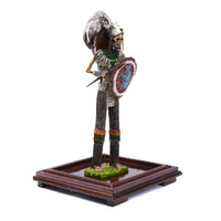 Emperador Ahuizotl - Mexican Folk Art  Featherwork and Ceramics - Cactus Fine Art