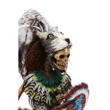 Emperador Ahuizotl - Mexican Folk Art  Featherwork and Ceramics - Cactus Fine Art