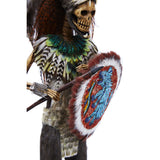 Emperador Ahuizotl - Mexican Folk Art  Featherwork and Ceramics - Cactus Fine Art
