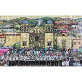 Mitote Folklórico - Inlay Nacre Frame - Mexican Folk Art- Cactus Fine Art