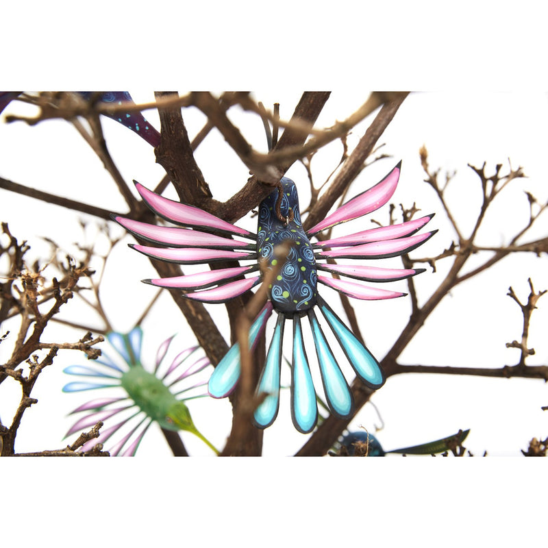 Arbol de Colibries - Hummingbirds Tree - Mexican Folk Art | Cactus Fine Art
