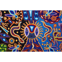 Maimi -  Yarn Painting - Mexican Huichol Art - Mexican Folk Art | Cactus Fine Art