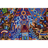 Maimi -  Yarn Painting - Mexican Huichol Art - Mexican Folk Art | Cactus Fine Art