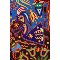 Maimi -  Yarn Painting - Mexican Huichol Art - Mexican Folk Art | Cactus Fine Art