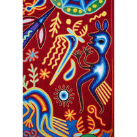 Maimi -  Yarn Painting - Mexican Huichol Art - Mexican Folk Art | Cactus Fine Art