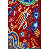 Maimi -  Yarn Painting - Mexican Huichol Art - Mexican Folk Art | Cactus Fine Art