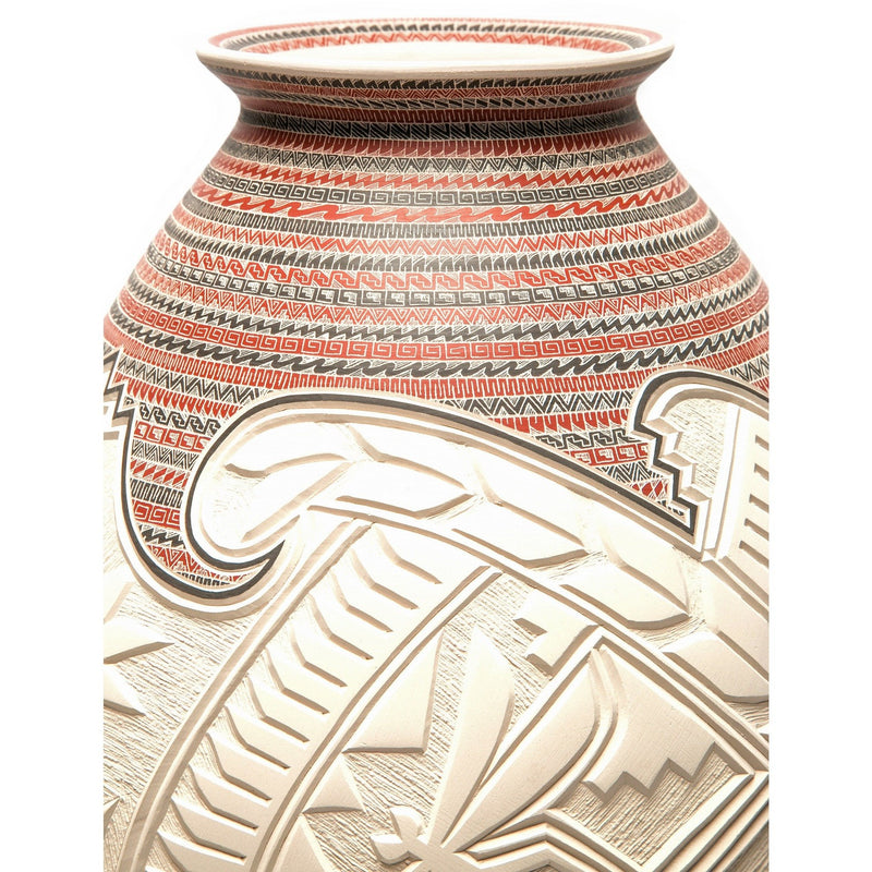 Vasija Natural / Ceramics Mexican Folk Art Mata Ortiz