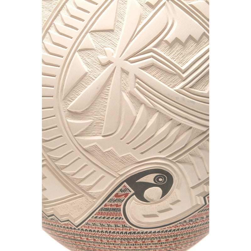 Vasija Natural / Ceramics Mexican Folk Art Mata Ortiz