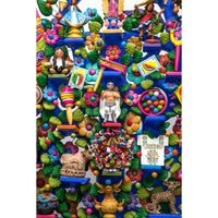 Arbol de las Artesanias / Ceramics Mexican Folk Art Clay Tree of Life