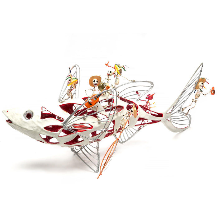 Algo de Michoacan /  Mexican Folk Art Tin Sculpture