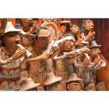 Banda de Yanhuitlan / Ceramics Mexican Folk Art Clay Frame