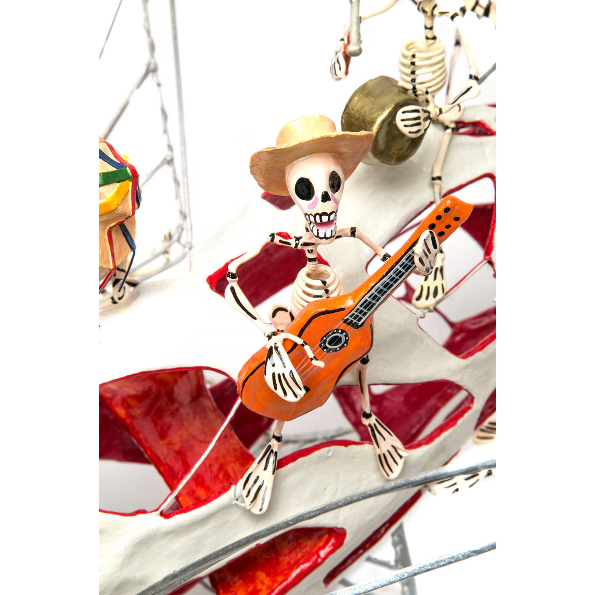 Algo de Michoacan /  Mexican Folk Art Tin Sculpture
