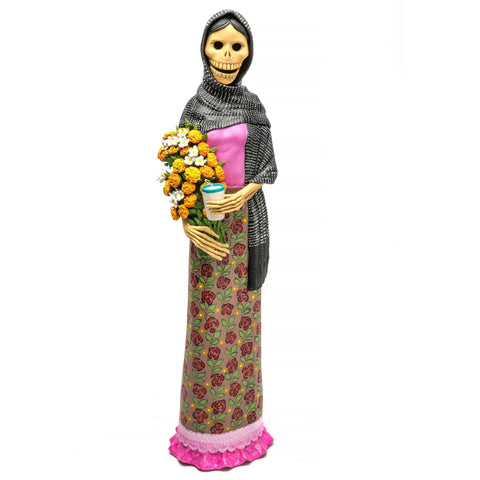 Catrina en Dia de Muertos / Ceramics Mexican Folk Art