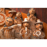 Banda de Yanhuitlan / Ceramics Mexican Folk Art Clay Frame