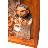 Banda de Yanhuitlan / Ceramics Mexican Folk Art Clay Frame