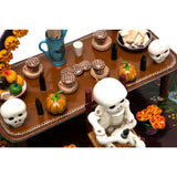 Ofrenda Dedicada a los muertos / Woodcarving Lacquer Mexican Folk Art