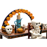 Ofrenda Dedicada a los muertos / Woodcarving Lacquer Mexican Folk Art