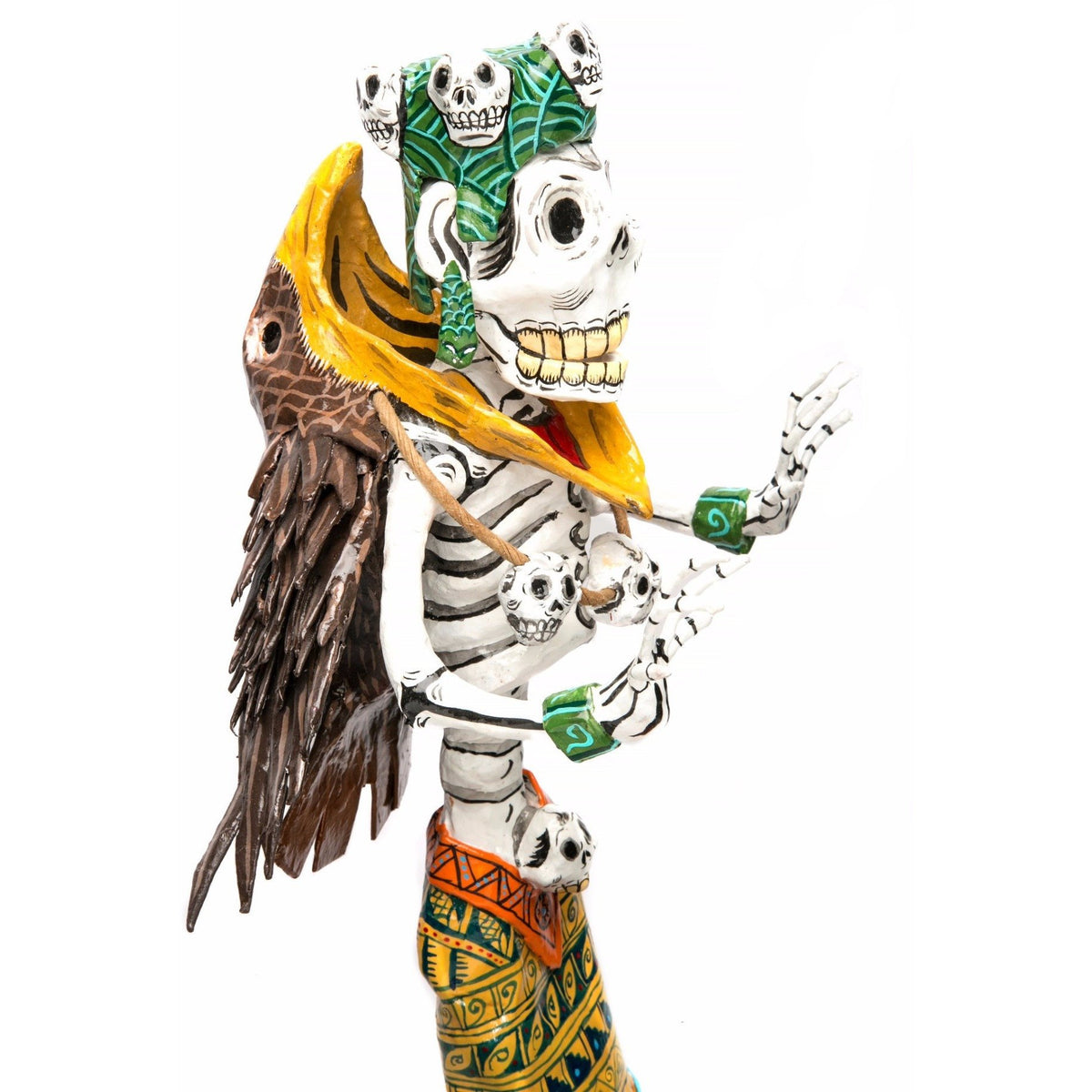 Representacion de Mictlantezihuatl / Mexican Folk Art Sculpture