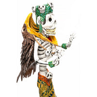 Representacion de Mictlantezihuatl / Mexican Folk Art Sculpture