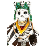 Representacion de Mictlantezihuatl / Mexican Folk Art Sculpture