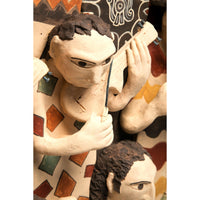La Orquesta / Ceramics Mexican Folk Art Clay Frame