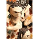 La Orquesta / Ceramics Mexican Folk Art Clay Frame