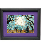 Fin del Viaje / Mexican Folk Art Featherwork Frame