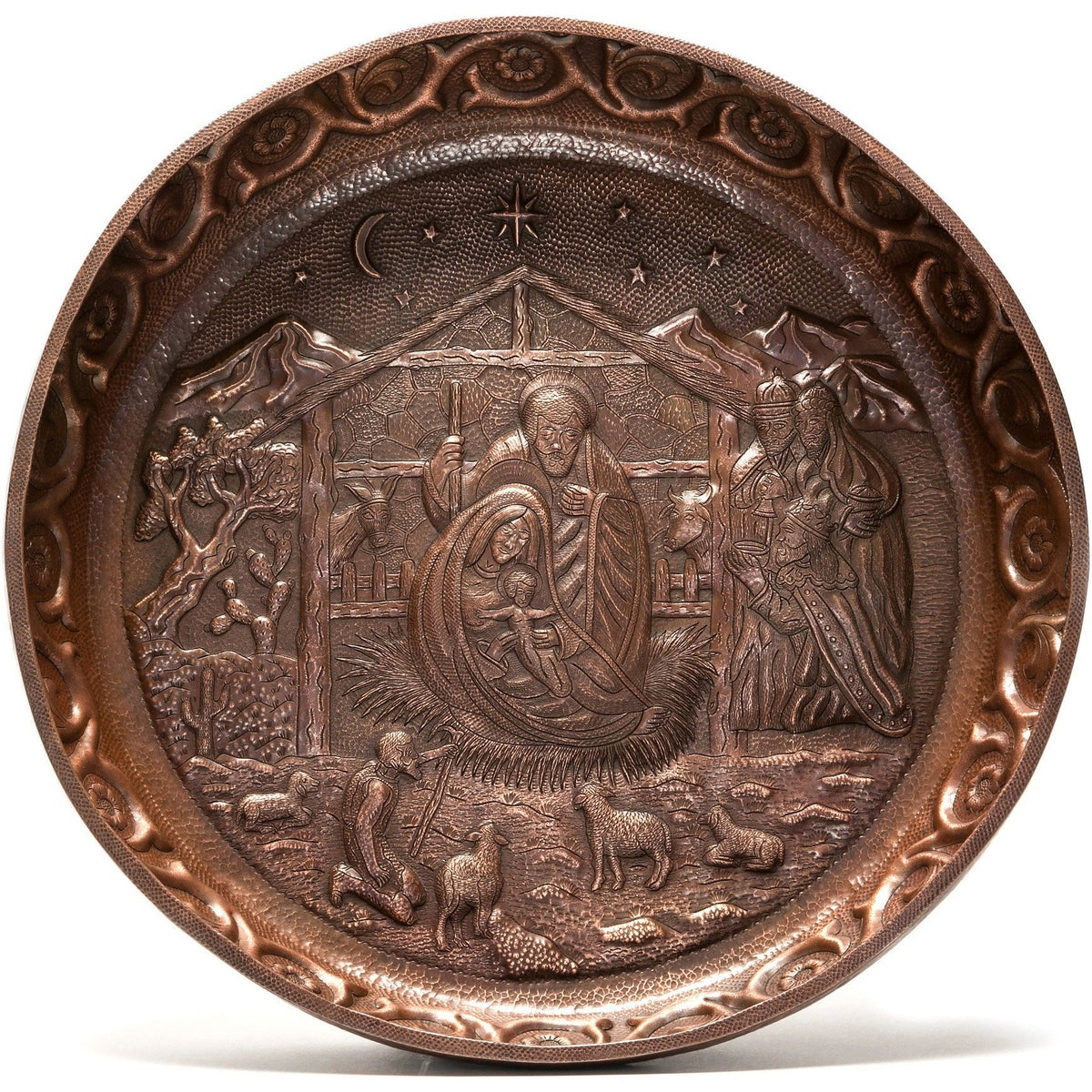 Nacimiento / Copper Mexican Folk Art Nativity