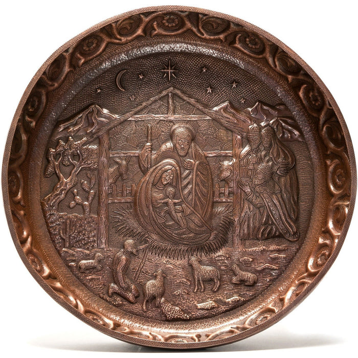 Nacimiento / Copper Mexican Folk Art Nativity