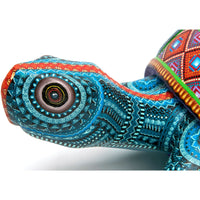 Tortuga Lomo de Diamante / Woodcarving Alebrije Mexican Folk Art Sculpture