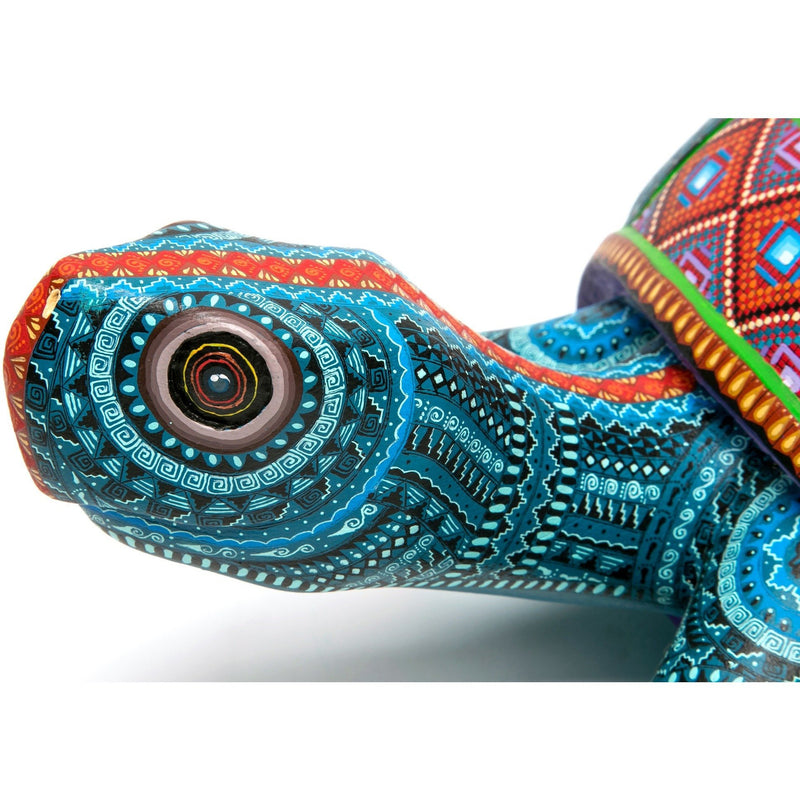 Tortuga Lomo de Diamante / Woodcarving Alebrije Mexican Folk Art Sculpture