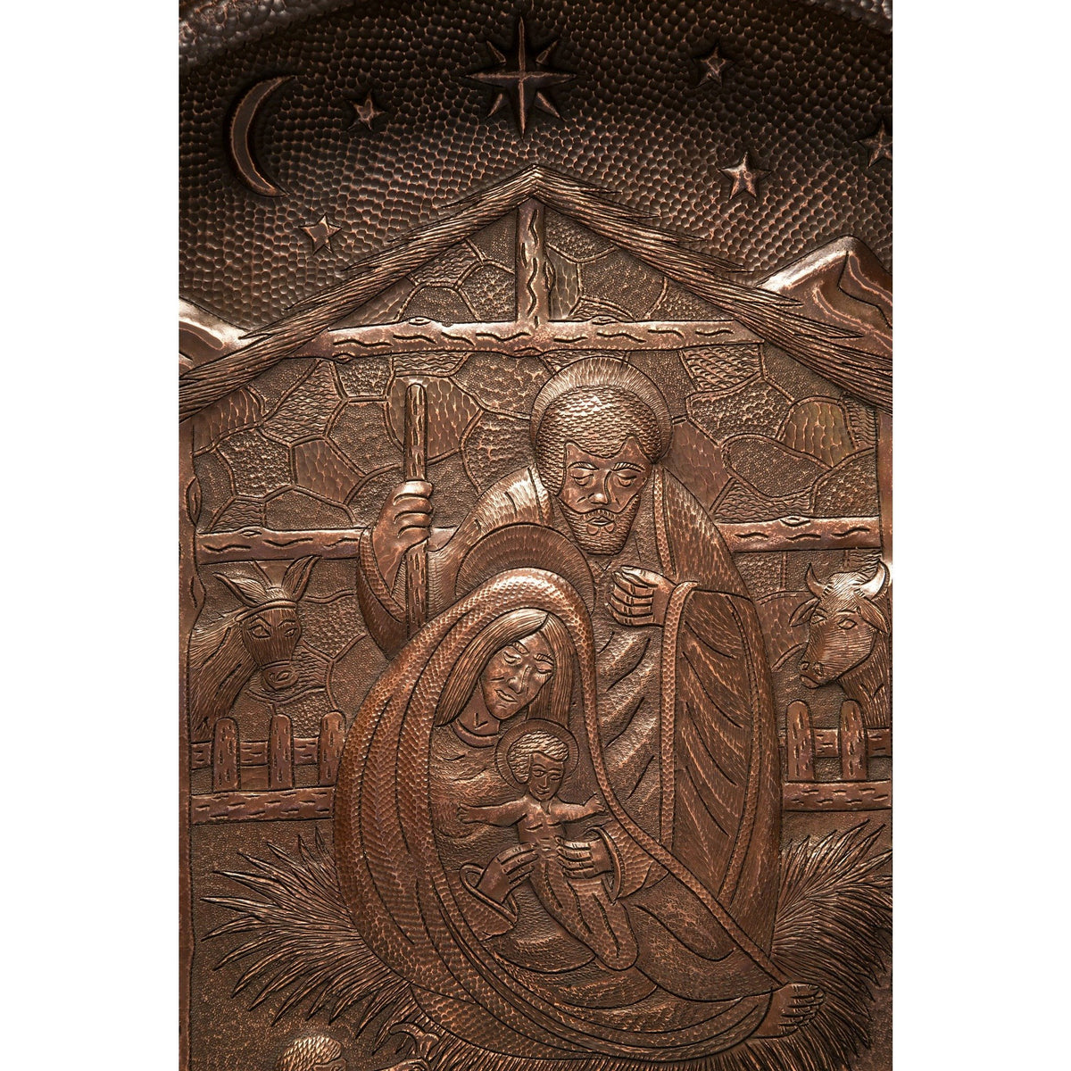 Nacimiento / Copper Mexican Folk Art Nativity