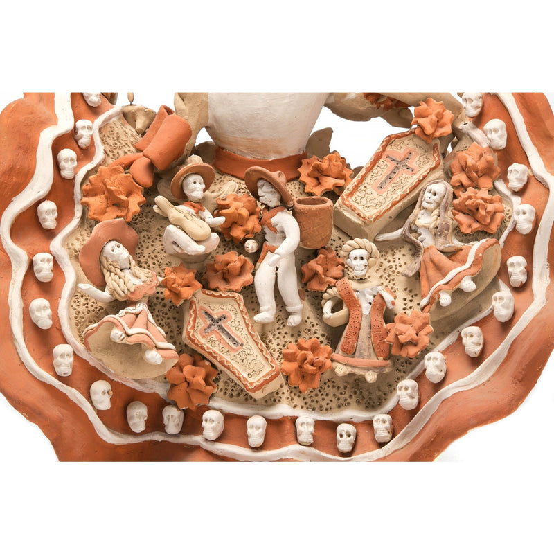 China Oaxaqueña con Altar de Muertos / Ceramics Mexican Folk Art Clay