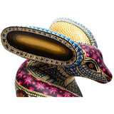 Conejo Zapoteco / Woodcarving Alebrije Mexican Folk Art Sculpture