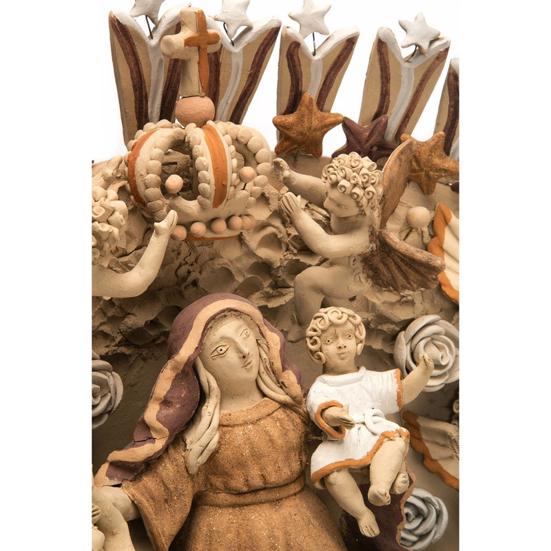 El Bien contra el Mal / Ceramics Mexican Folk Art Clay