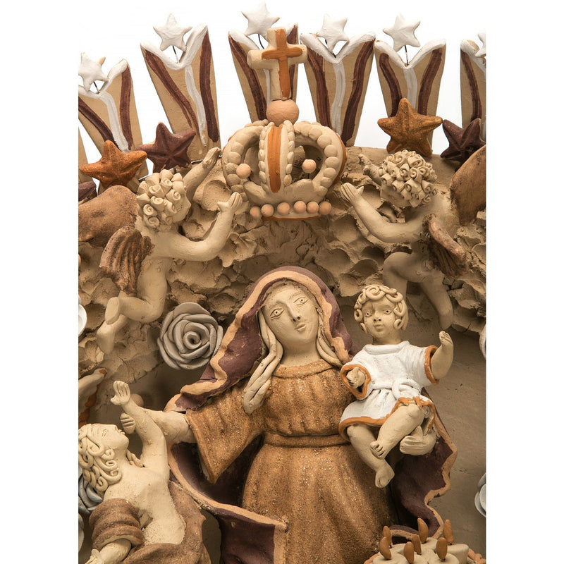 El Bien contra el Mal / Ceramics Mexican Folk Art Clay