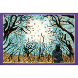 Fin del Viaje / Mexican Folk Art Featherwork Frame