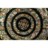 Batea Decorada en Oro / Woodcarving Lacquer Mexican Folk Art