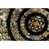 Batea Decorada en Oro / Woodcarving Lacquer Mexican Folk Art