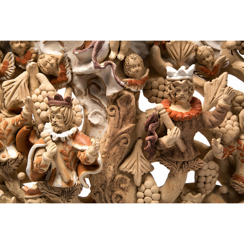 Arbol Dominico / Ceramics Mexican Folk Art Clay Tree of Life