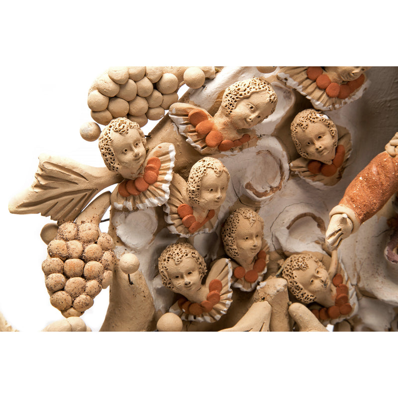Arbol Dominico / Ceramics Mexican Folk Art Clay Tree of Life