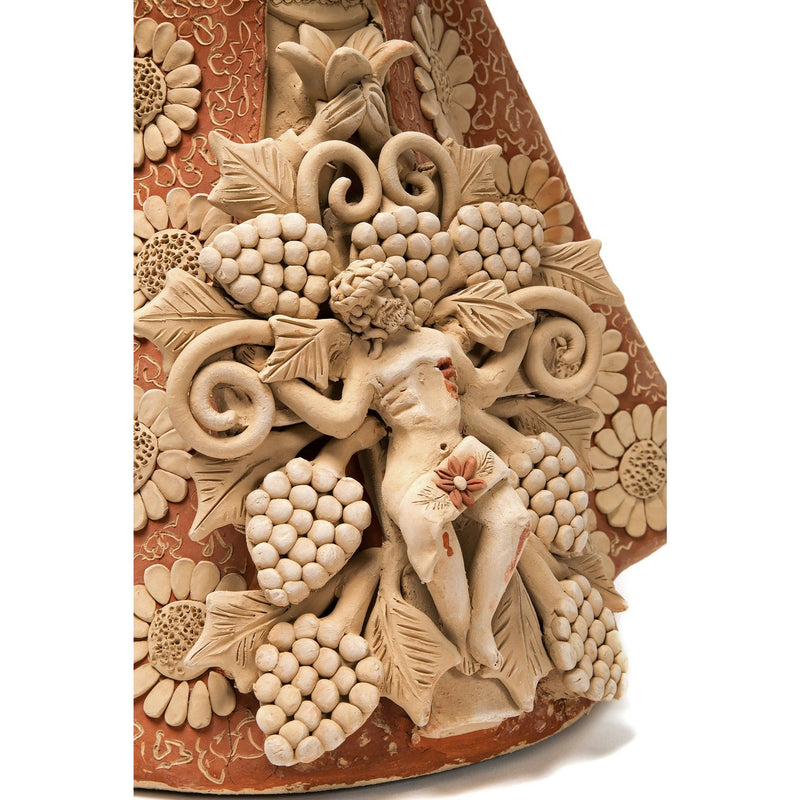 Virgen de la Soledad con Cristo / Ceramics Mexican Folk Art Clay